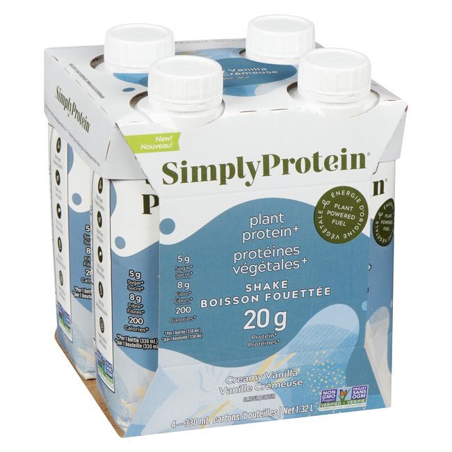 Simplyprotein Ready To Drink Creamy Vanilla Protein Shake, 330 Ml -- 12 Per Case