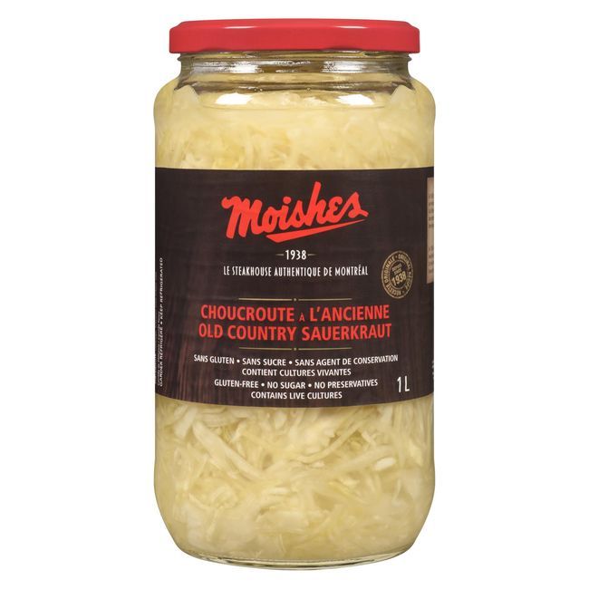 Moishe's Old Country Sauerkraut, 1 L -- 12 Per Case