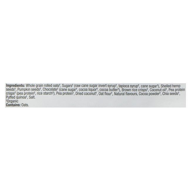 Manitoba Harvest Hemp Yeah Dark Chocolate Granola, 283 G -- 6 Per Case