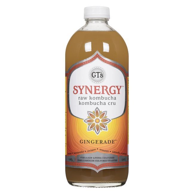 Gt's Synergy Organic Gingerade Kombucha, 1.4 L -- 6 Per Case