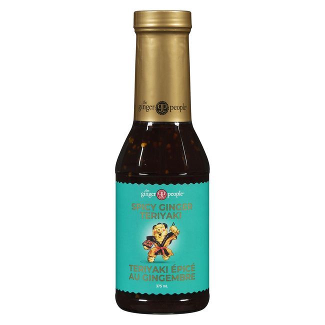 The Ginger People Sauce Teriyaki Épicée Au Gingembre, 375 Ml -- 12 Par Boîte