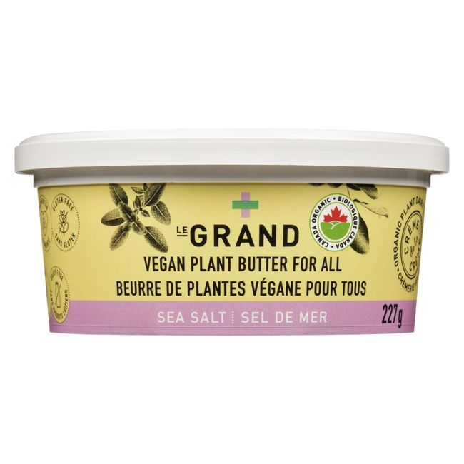 Legrand Sea Salt Vegan Butter, 227 G -- 4 Per Case