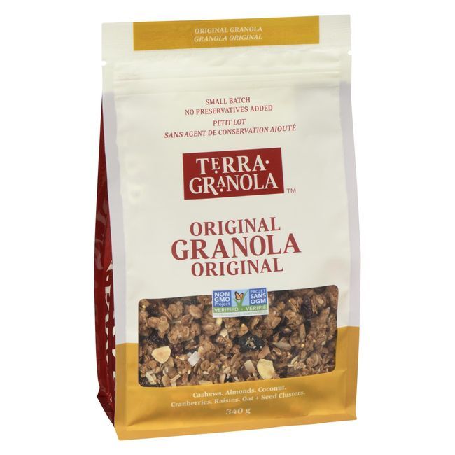 Terra Breads Granola Original, 340 G -- 8 Par Boîte