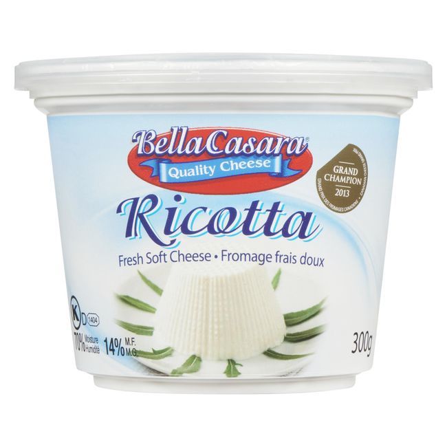 Bella Casara Ricotta Cheese, 300 G -- 6 Per Case