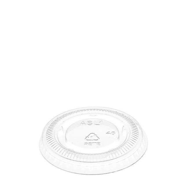 Amhil Pet Clear Souffle Portion Cup Lid Fits 3.25, 4 And 5.5 Oz Cup -- 2500 Per Case