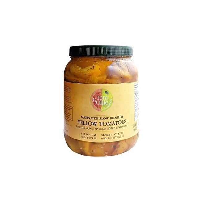 Tom & Ollie Slow Roasted Yellow Tomato Segments In Oil, 1.81 Kg -- 6 Per Case