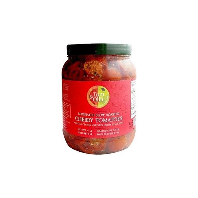 Tom & Ollie Slow Roasted Cherry Tomatoes In Oil, 1.81 Kg -- 6 Per Case