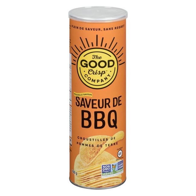 The Good Crisp Company Outback Bbq Potato Crisps, 160 G -- 8 Per Case