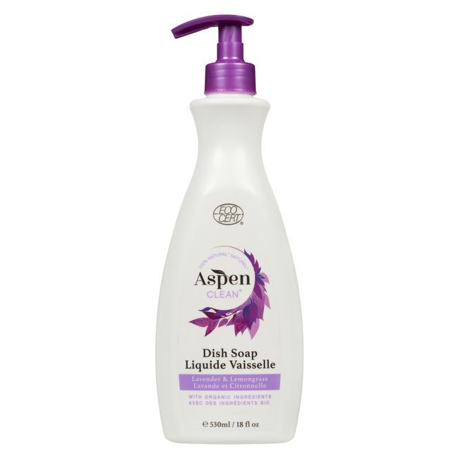 Aspenclean Natural Lavender Dish Soap, 530 Ml -- 6 Per Case