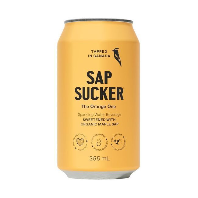Sapsucker Eau Pétillante The Orange One, 355 Ml -- 12 Par Caisse