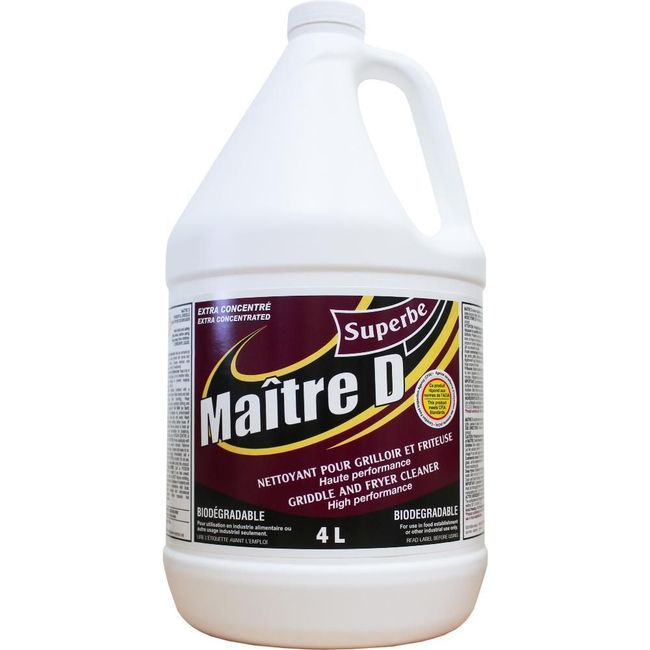 Maitre D Hot Plate Degreaser, 4 L -- 6 Per Case