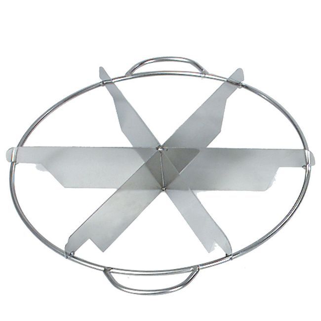 Browne Stainless Steel 6 Cut Pie Cutter