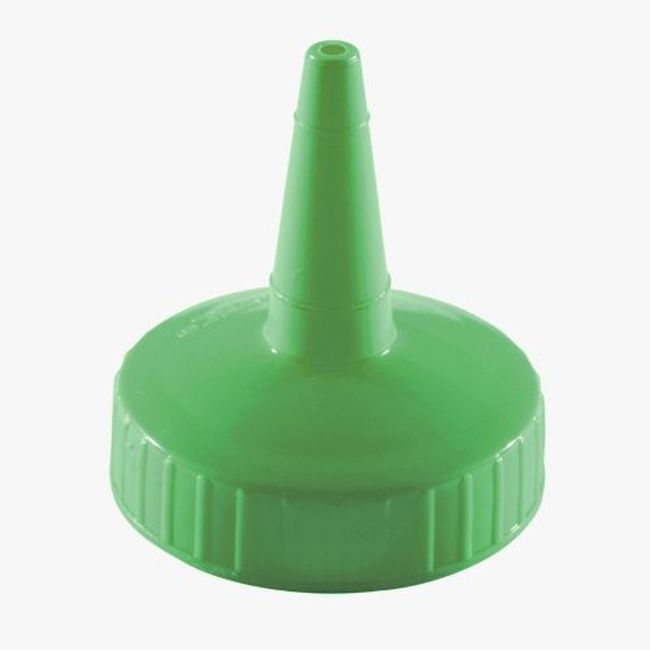 Vollrath 2813-191 Traex Vista Green Single Tip Cap For Squeeze Dispenser