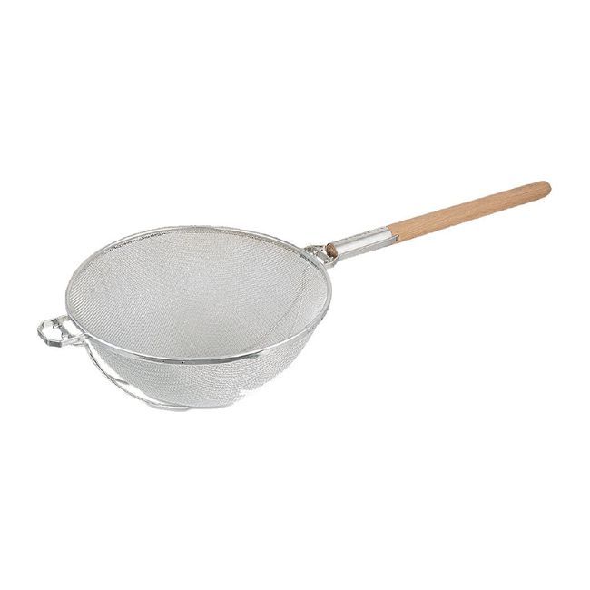 Browne Heavy Duty Rigid Double Mesh Strainer, 12 In Bowl