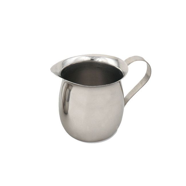 Browne Stainless Steel Bell Shape Creamer, 3 Oz Capacity