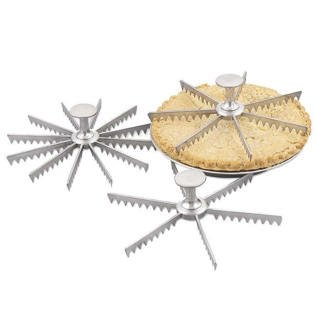 Browne Cast Aluminum 10 Cut Pie Marker