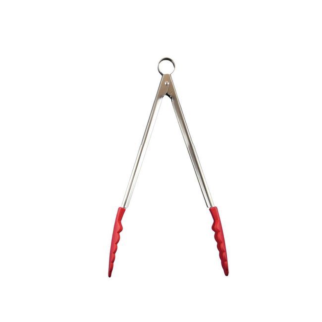 Cuisipro Pince À Verrouillage Rouge En Silicone, 9,5 Po