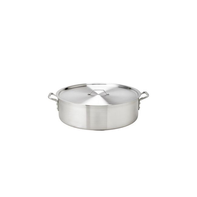 Browne Thermalloy Standard Weight Aluminum Brazier, 15 Qt Capacity