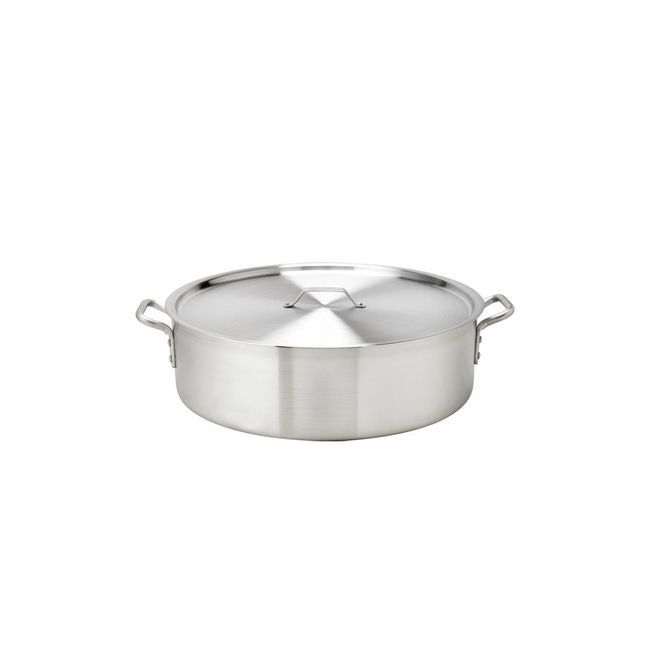 Browne Thermalloy Heavy Weight Aluminum Brazier, 18 Qt Capacity