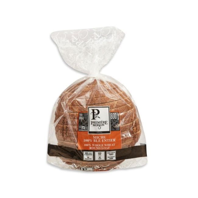 Premiere Moisson Pain De Blé Tranché Avec Sac, 800 G -- 8 Par Boîte