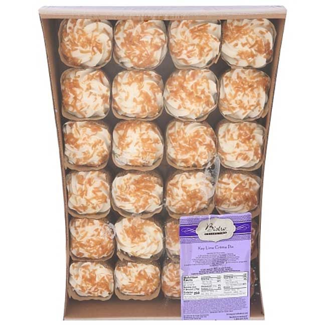 Bistro Collection Key Lime Creme Pie, 2.8 Oz -- 24 Per Case