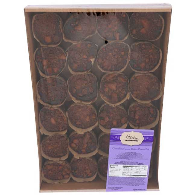 Bistro Collection Peanut Butter Creme Pie, 3.1 Oz -- 24 Per Case