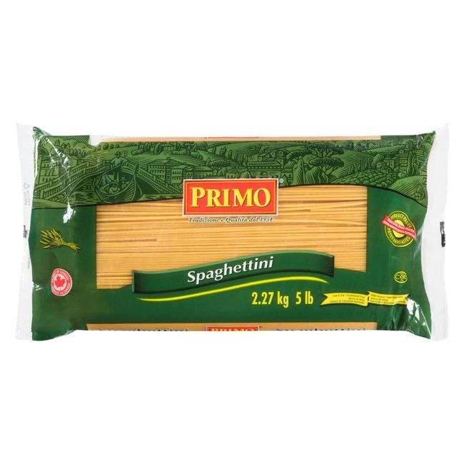 Primo 2a Spaghettini Long Pasta, 2.27 Kg -- 4 Per Case