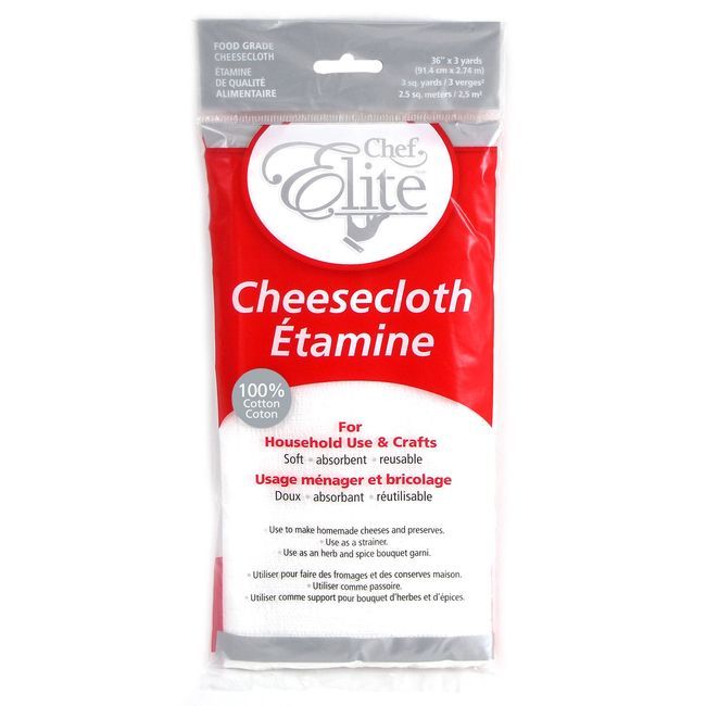 Chef Elite Cheesecloth, 91.4 Cm X 2.74 M -- 24 Per Case