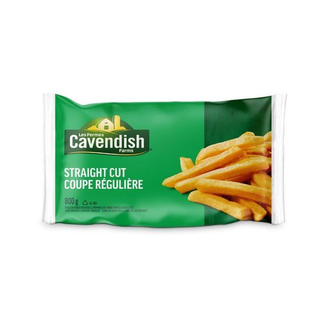 Cavendish Frites Coupées Droites De 3/8 Po, 800 G -- 12 Par Caisse