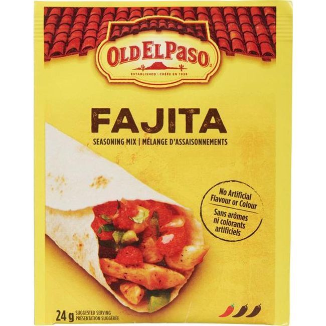 Old El Paso Fajita Seasoning Mix, 24 G -- 32 Per Case
