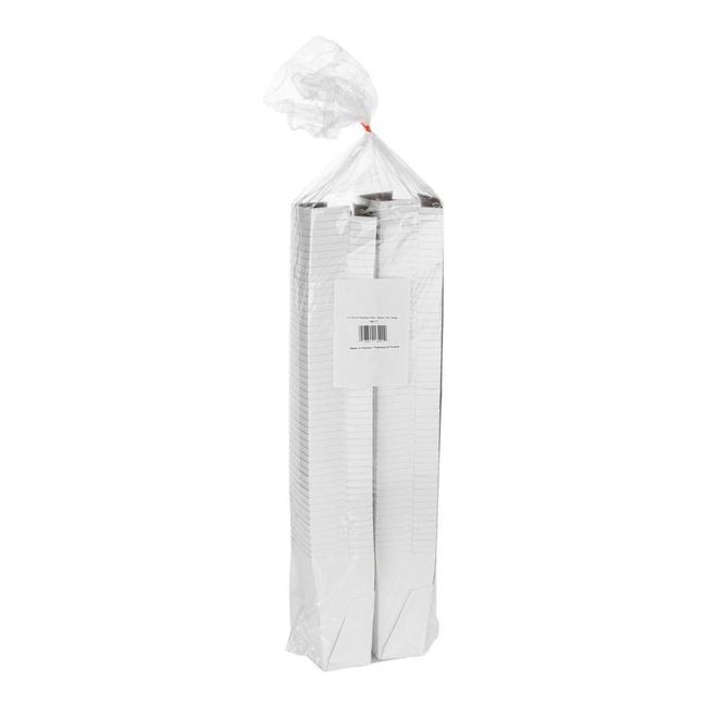 Dover Cup Seau Carré En Carton Blanc Pour Frites, 20 Oz, 100 Unités -- 10 Par Boîte