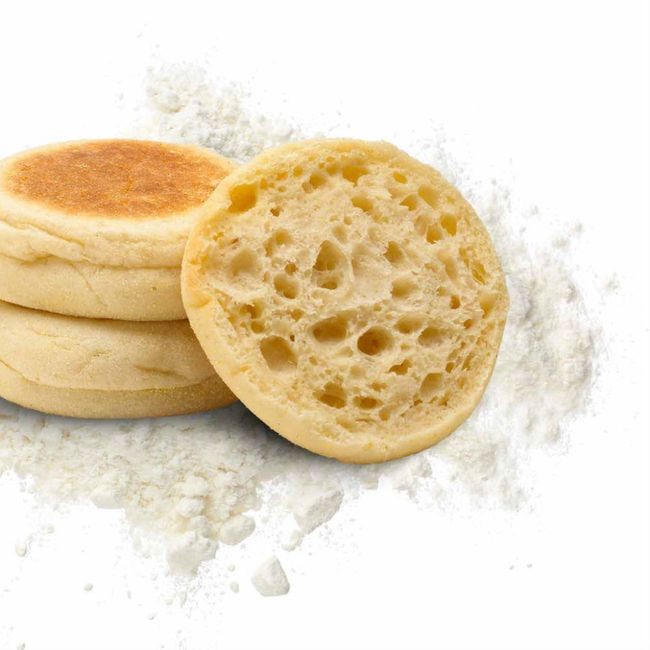 Oakrun Farm Bakery Plain English Muffin, 56 G -- 72 Per Case