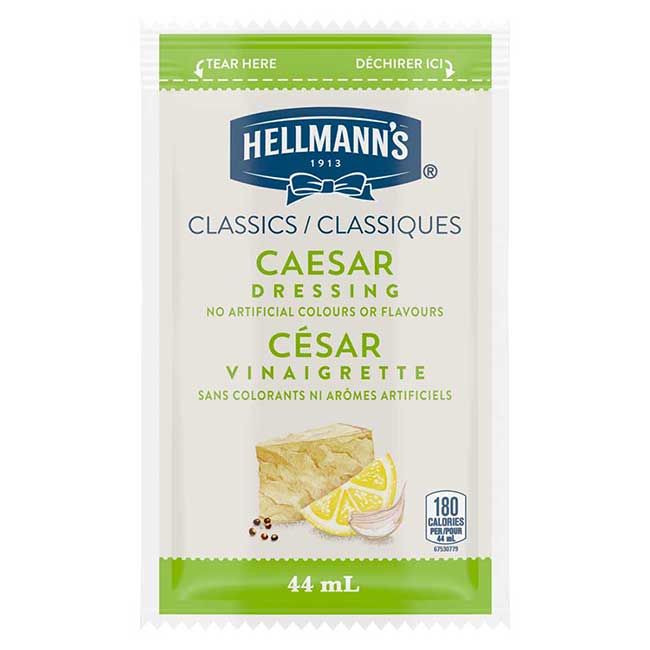 Hellmann's Creamy Caesar Dressing - Portion Pack, 44 Ml -- 102 Per Case