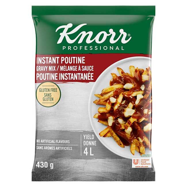 Knorr Professional Gluten Free Instant Poutine Gravy Mix, 430 G -- 6 Per Case