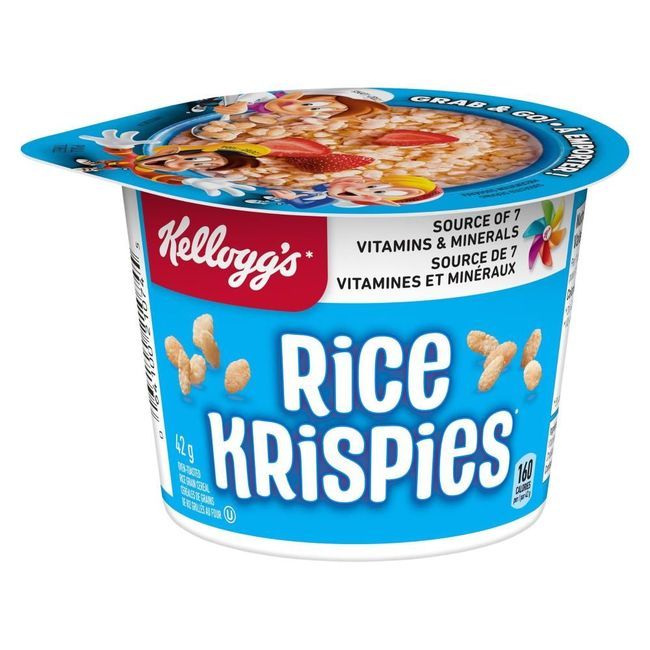 Rice Krispies Cereal Cup, 42 G -- 48 Per Case