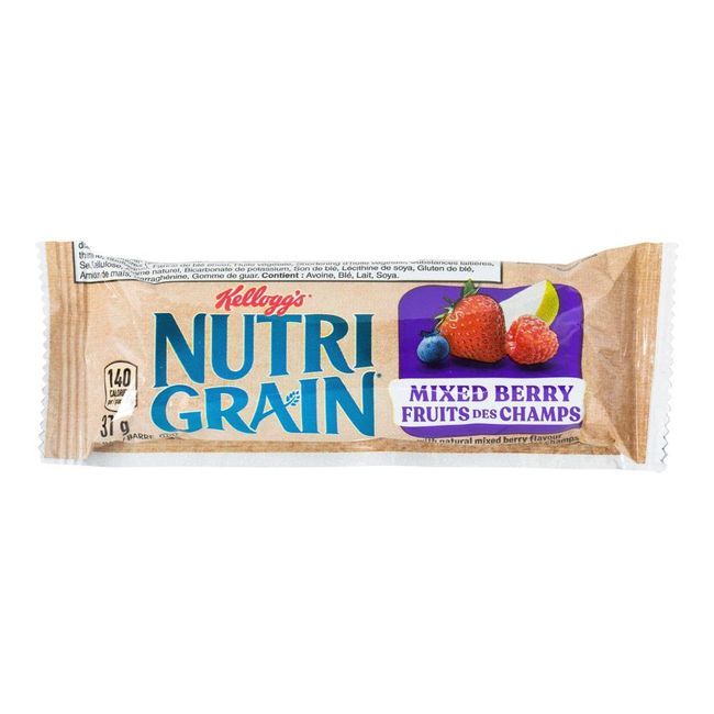 Nutri-grain Mixed Berry Cereal Bar, 37 G -- 48 Per Case