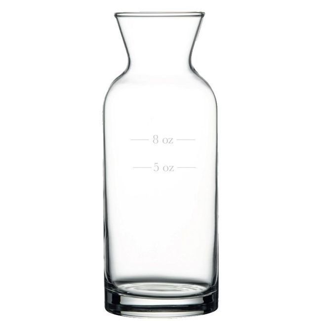 Pasabahce Carafe Village Avec Ligne Décorative, Capacité De 12 Oz -- 12 Par Caisse