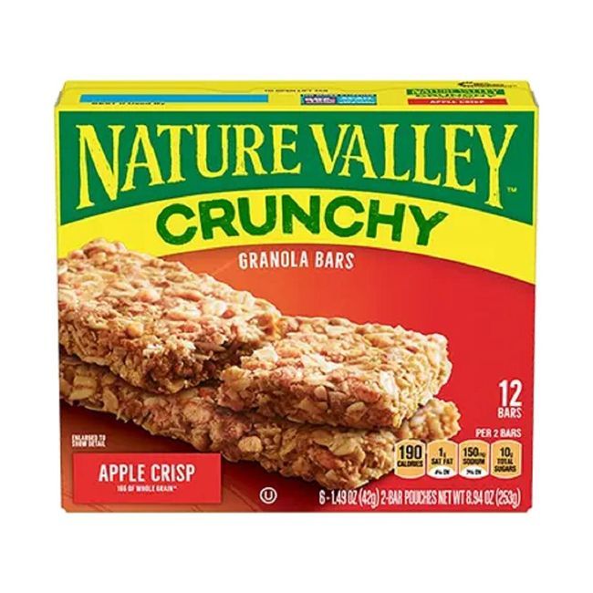 Nature Valley Apple Crisp Granola Bar, 210 G -- 12 Per Case