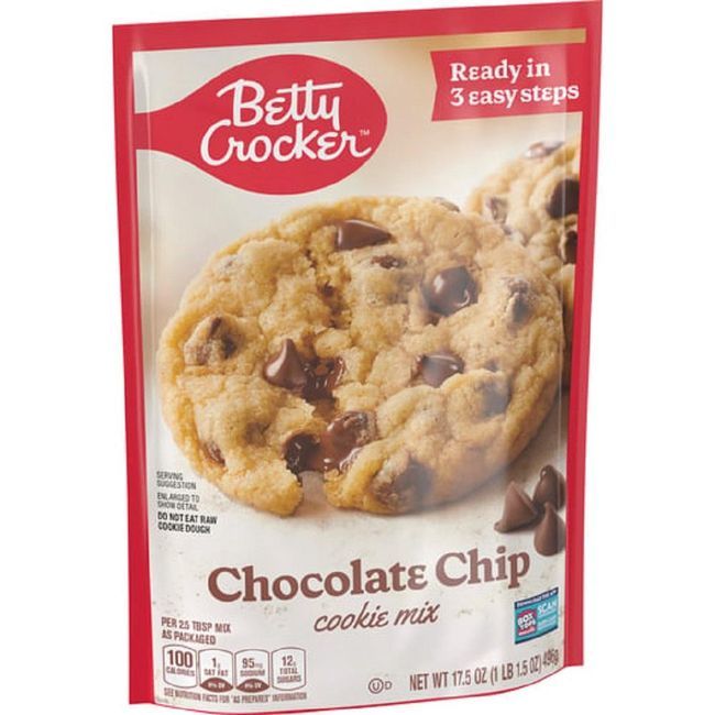 Betty Crocker Mélange À Biscuits Aux Pépites De Chocolat, 496 G -- 12 Par Boîte