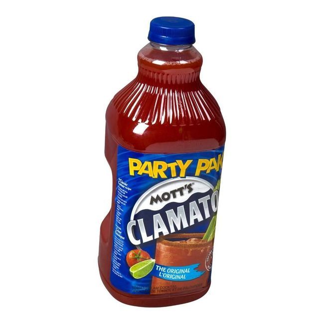 Clamato Original Tomato Clam Juice Cocktail, 2.54 L -- 8 Per Case