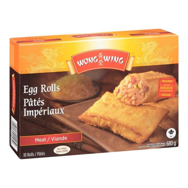 Wong Wing Rouleaux De Printemps À La Viande, 680 G -- 12 Par Boîte