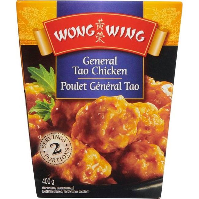 Wong Wing Poulet Général Tao, 400 G -- 12 Par Boîte