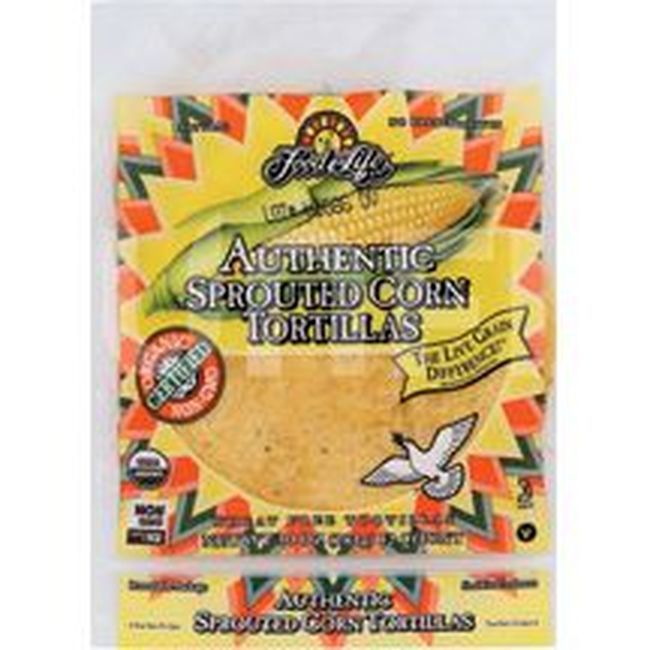 Food For Life Organic Sprouted Corn Tortillas, 340 G -- 12 Per Case