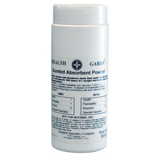 Health Gards Scented Absorbent Powder, 16 Oz -- 12 Per Case