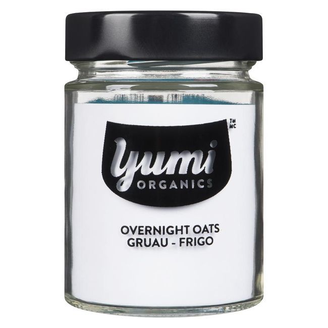 Yumi Overnight Oat Jar, 251 G -- 6 Per Case