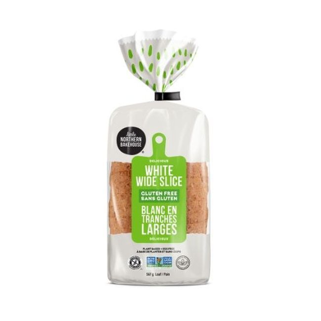 Little Northern Bakehouse White Wide Slice Bread, 567 G -- 8 Per Case