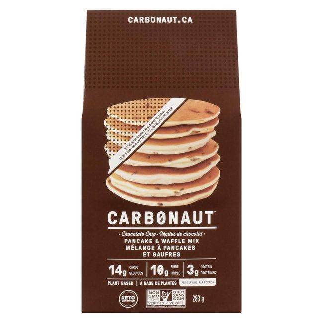 Carbonaut Chocolate Chip Pancake And Waffle Mix, 283 G -- 6 Per Case