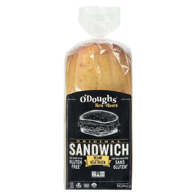 O'doughs Gluten Free Original Sandwich, 510 G -- 6 Per Case