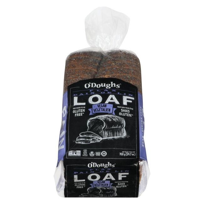 O'doughs Gluten Free Flax Loaf, 700 G -- 6 Per Case
