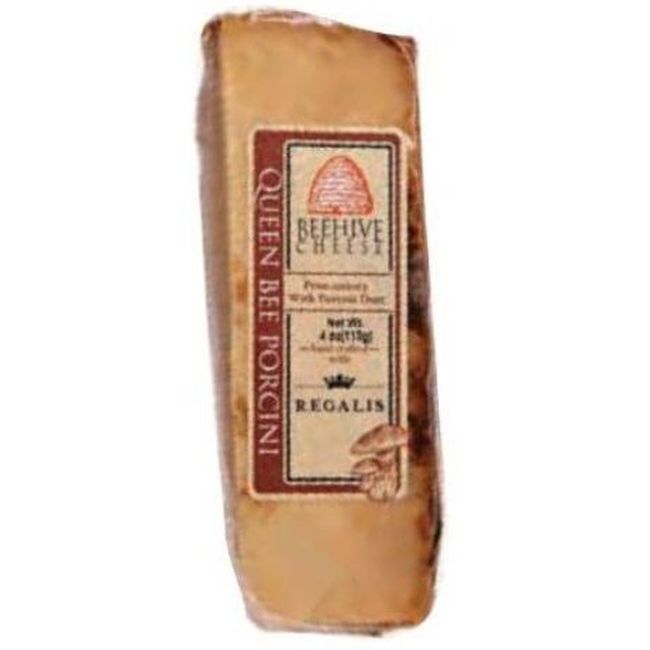 Beehive Cheese Queen Bee Porcini Cheese, 114 G -- 10 Per Case